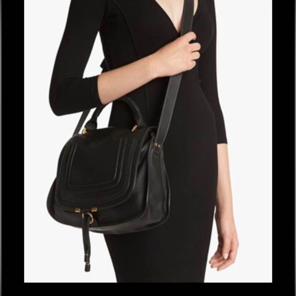 Authentic Chloe Marcie Top Handle Satchel